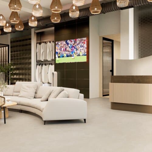 LOKR lobby and reception