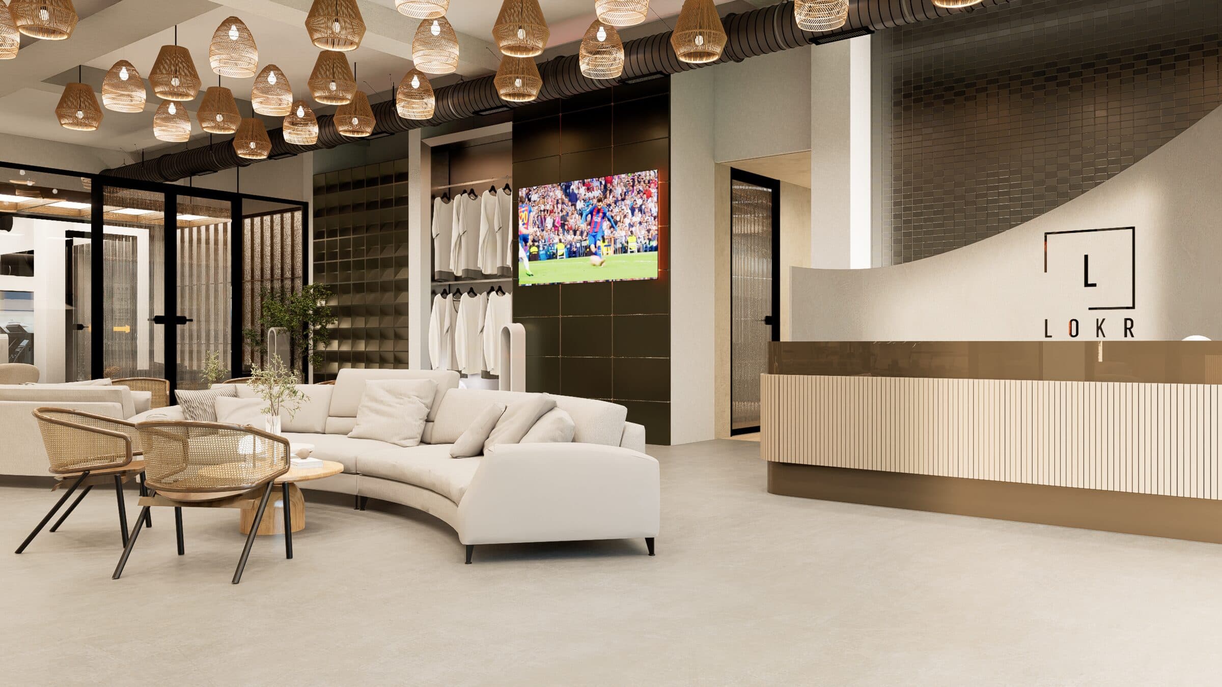LOKR reception and lobby
